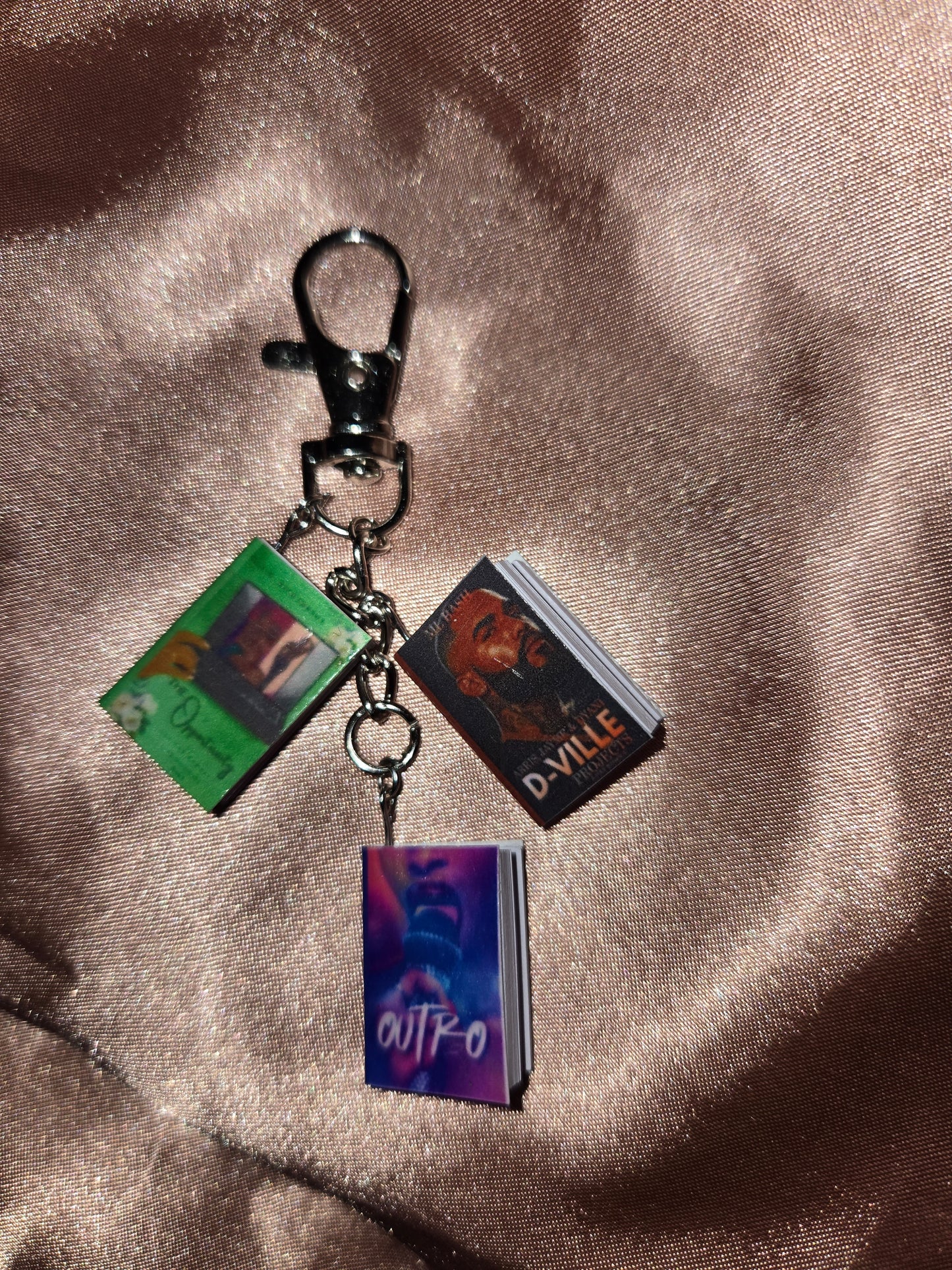 Custom Mini Book Charm