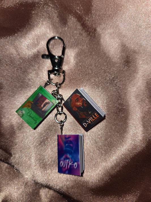 Custom Mini Book Charm